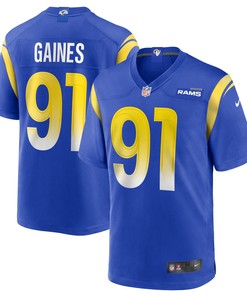 Greg Gaines Los Angeles Rams Game Jersey - Royal Nfl