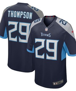 Greg Mabin 32 Tennessee Titans Home Game Player Jersey - Navy