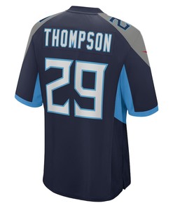 Greg Mabin 32 Tennessee Titans Home Game Player Jersey - Navy
