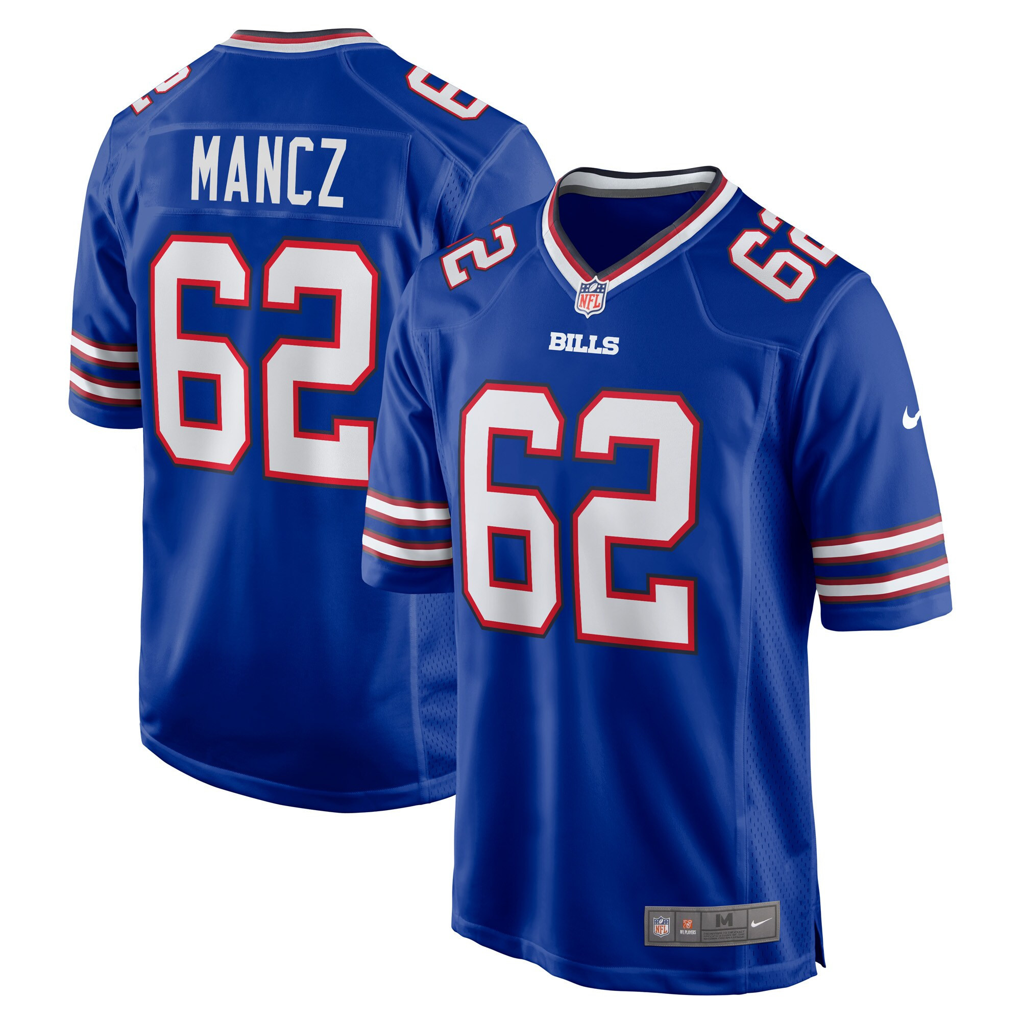 Greg Mancz Buffalo Bills Game Jersey - Royal Nfl