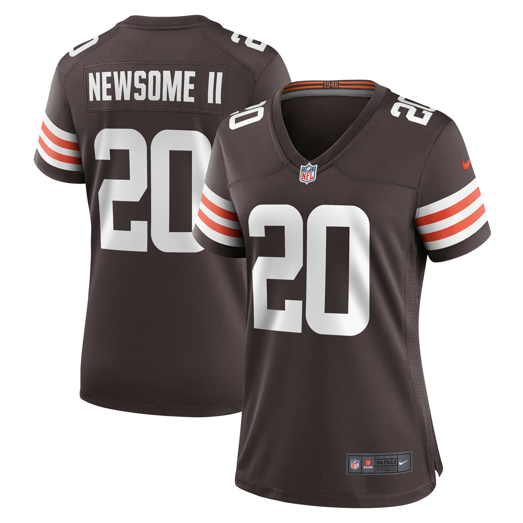Greg Newsome Ii Cleveland Browns Womens Game Jersey - Brown Nfl
