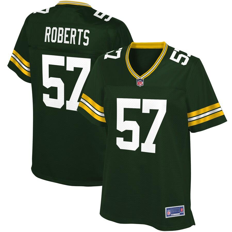 Greg Roberts Green Bay Packers Nfl Pro Line Womens Player Jersey - Green