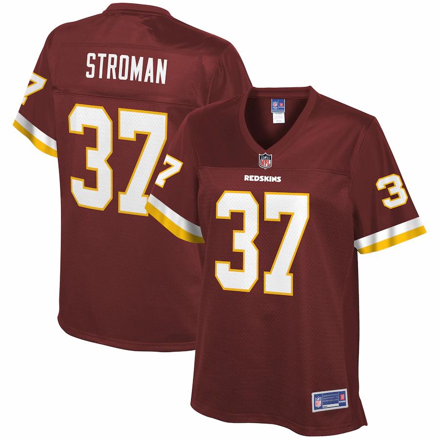 Greg Stroman Washington Redskins Nfl Pro Line Womens Player Jersey - Burgundy