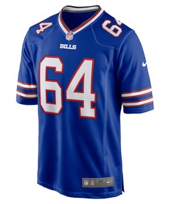 Greg Van Roten Buffalo Bills Player Game Jersey - Royal