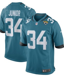 Gregory Junior Jacksonville Jaguars Team Game Player Jersey - Teal