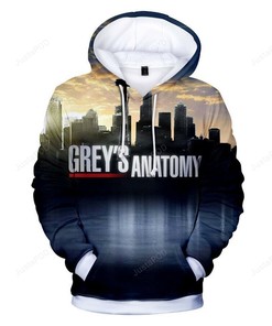Grey'S Anatomy Style 4 3D Printed Hoodie