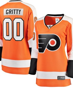 Gritty Philadelphia Flyers Womens Fanatics Branded Breakaway Player Jersey - Orange Nhl