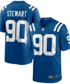 Grover Stewart Indianapolis Colts Game Jersey - Royal Nfl