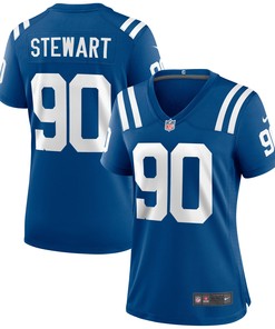Grover Stewart Indianapolis Colts Womens Game Jersey - Royal Nfl