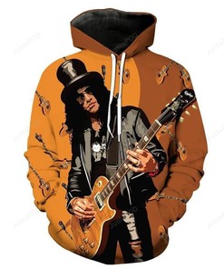 Guns N' Roses 3D Hoodie Zip Hoodie 05