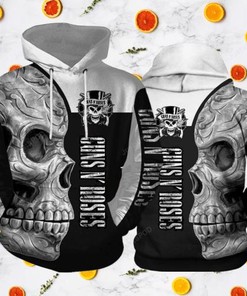 Guns N' Roses 3D Hoodie Zip Hoodie 09