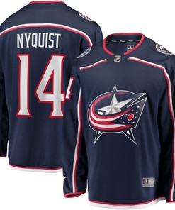 Gustav Nyquist Columbus Blue Jackets Fanatics Branded Home Breakaway Player Jersey - Navy Nhl