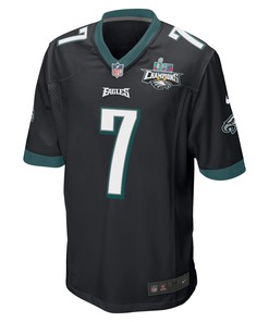 Haason Reddick 7 Philadelphia Eagles Super Bowl LVII Champions 2 Stars Men Game Jersey - Black