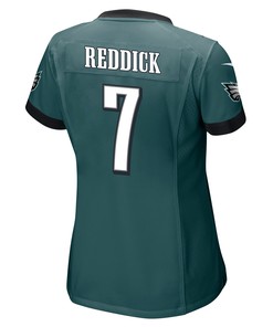 Haason Reddick 7 Philadelphia Eagles Super Bowl LVII Champions 2 Stars Women Game Jersey - Midnight Green