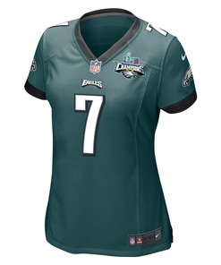 Haason Reddick 7 Philadelphia Eagles Super Bowl LVII Champions 2 Stars Women Game Jersey - Midnight Green