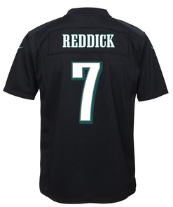 Haason Reddick 7 Philadelphia Eagles Super Bowl LVII Champions 2 Stars Youth Game Jersey - Black