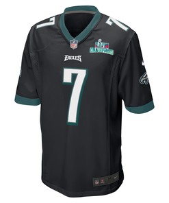 Haason Reddick 7 Philadelphia Eagles Super Bowl LVII Champions Men Game Jersey - Black