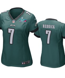 Haason Reddick 7 Philadelphia Eagles Super Bowl LVII Game Jersey - Women Green