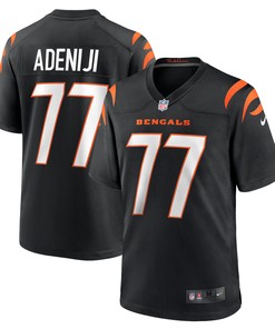 Hakeem Adeniji Cincinnati Bengals Game Jersey - Black Nfl