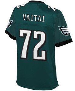 Halapoulivaati Vaitai Philadelphia Eagles Nfl Pro Line Womens Player Jersey - Midnight Green