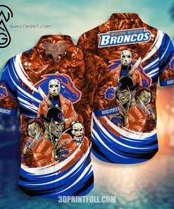 Halloween Boise State Broncos Combo Hawaiian Shirts