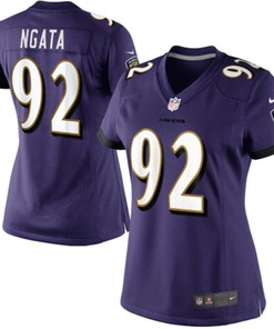 Haloti Ngata Baltimore Ravens Nike Womens Limited Jersey - Purple