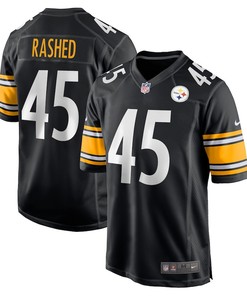 Hamilcar Rashed Jr. Pittsburgh Steelers Game Player Jersey - Black