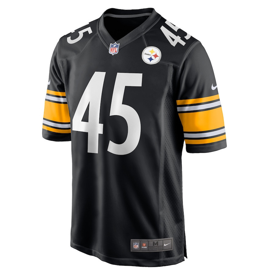 Hamilcar Rashed Jr. Pittsburgh Steelers Game Player Jersey - Black