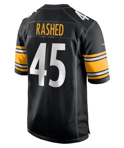 Hamilcar Rashed Jr. Pittsburgh Steelers Game Player Jersey - Black