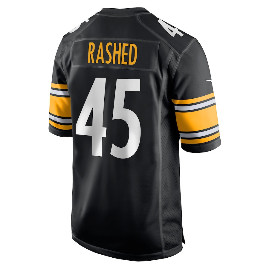 Hamilcar Rashed Jr. Pittsburgh Steelers Game Player Jersey - Black
