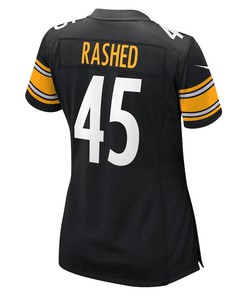 Hamilcar Rashed Jr. Pittsburgh Steelers Women's Game Player Jersey - Black