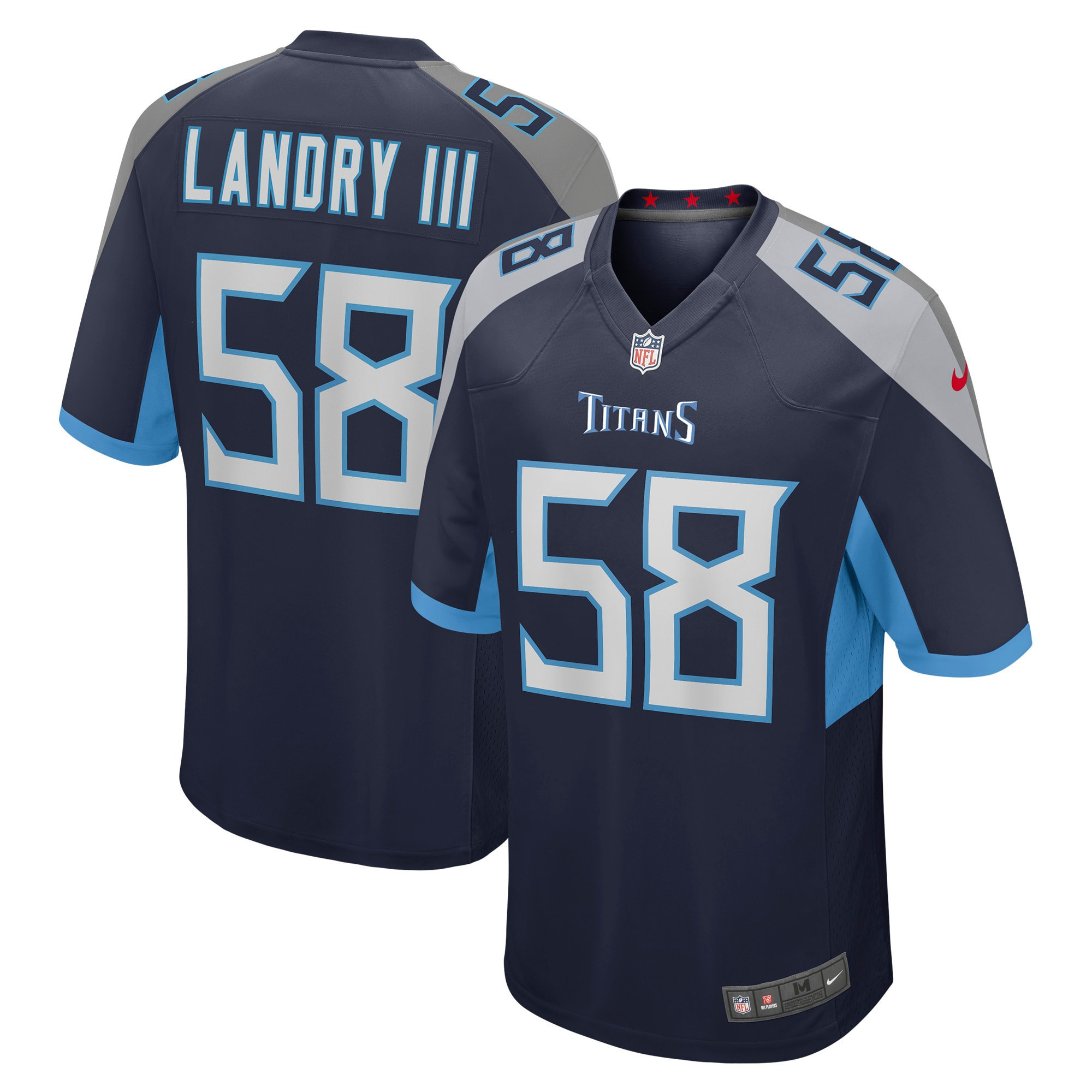 Harold Landry Iii Tennessee Titans Game Jersey - Navy Nfl