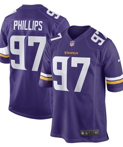Harrison Phillips Minnesota Vikings Game Player Jersey - Purple