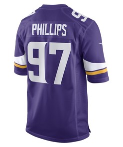 Harrison Phillips Minnesota Vikings Game Player Jersey - Purple