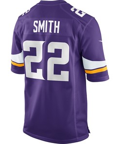 Harrison Smith 22 Minnesota Vikings Game Jersey - Purple