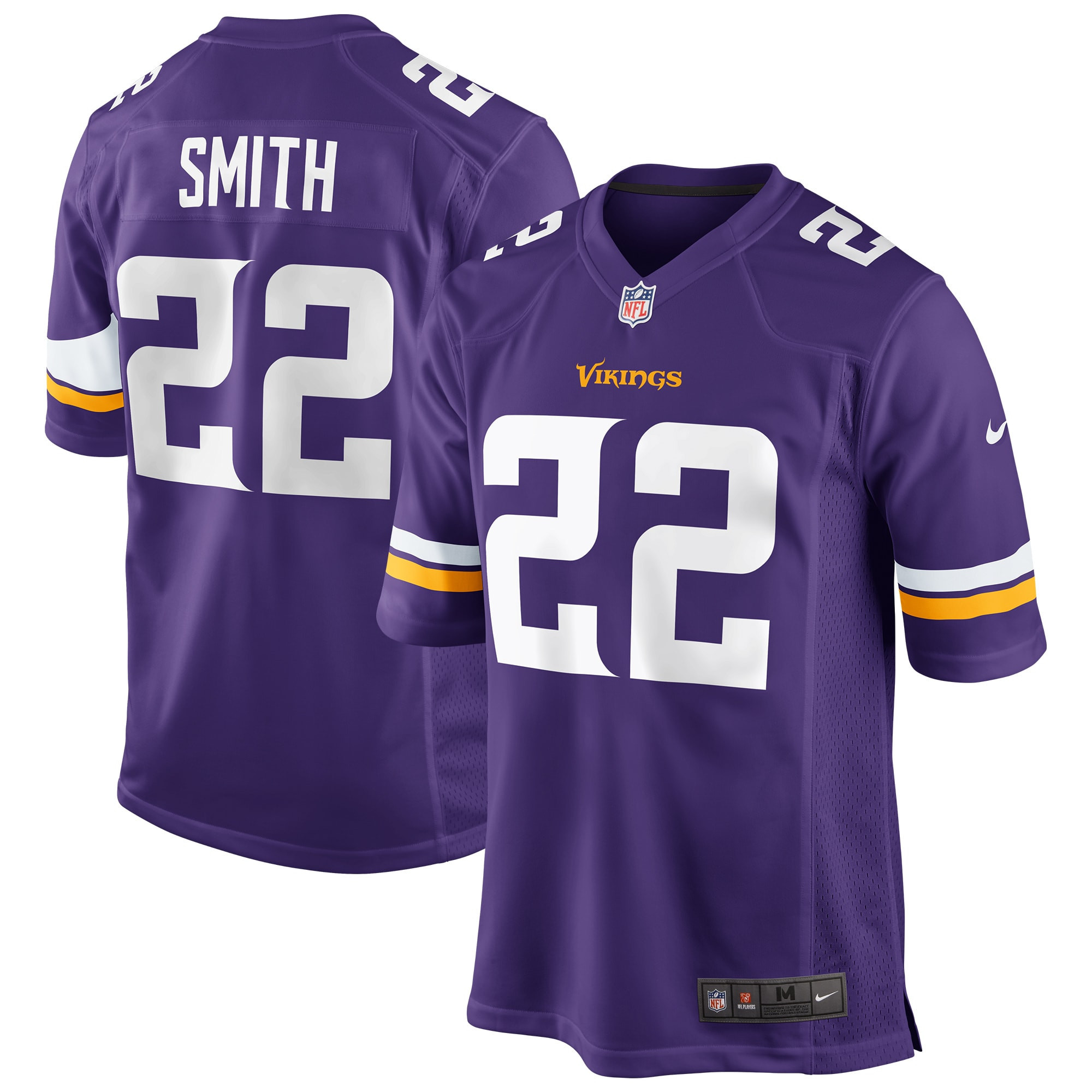 Harrison Smith Minnesota Vikings Game Jersey - Purple Nfl