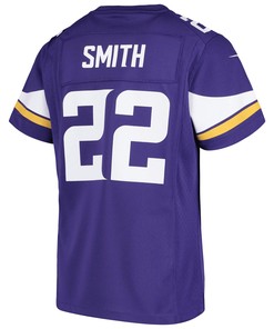 Harrison Smith Minnesota Vikings Girls Youth Game Jersey - Purple Jersey