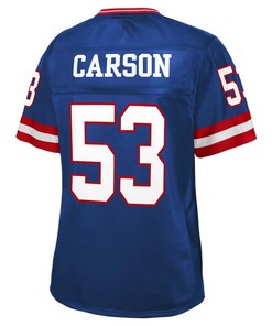Harry Carson New York Giants Nfl Pro Line Womens Retired Player Jersey - Royal