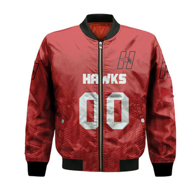 Hartford Hawks Bomber Jacket Logo Sport Ombre - NCAA