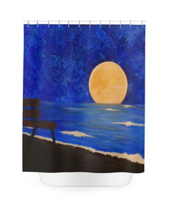 Harvest Moon Shower Curtain - Bring the Beauty of Nature to Your Bathroom Decor
