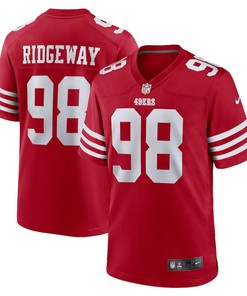 Hassan Ridgeway San Francisco 49ers Game Player Jersey - Scarlet