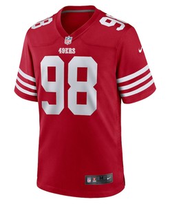 Hassan Ridgeway San Francisco 49ers Game Player Jersey - Scarlet