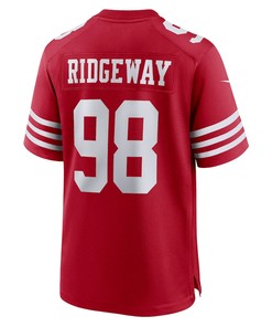 Hassan Ridgeway San Francisco 49ers Game Player Jersey - Scarlet