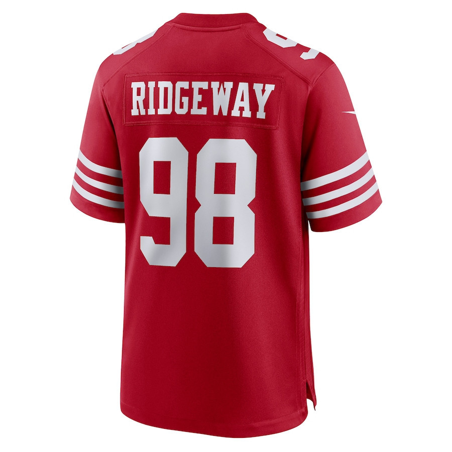 Hassan Ridgeway San Francisco 49ers Game Player Jersey - Scarlet
