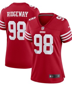 Hassan Ridgeway San Francisco 49ers Women's Game Player Jersey - Scarlet