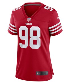 Hassan Ridgeway San Francisco 49ers Women's Game Player Jersey - Scarlet
