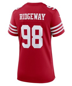 Hassan Ridgeway San Francisco 49ers Women's Game Player Jersey - Scarlet