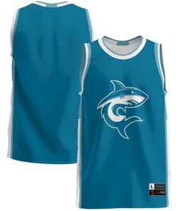 Hawaii Pacific Sharks Basketball Jersey - Teal Ncaa