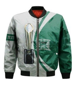 Hawaii Rainbow Warriors Bomber 2022 National Champions Legendary- NCAA