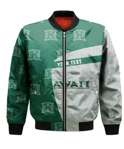 Hawaii Rainbow Warriors Bomber Jacket Special Style - NCAA